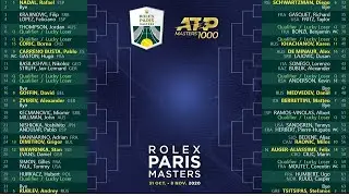 PARIS MASTERS DRAW 2020!