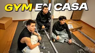 ARMANDO UN GYM EN MI CASA 💪🤣 | BykingCL