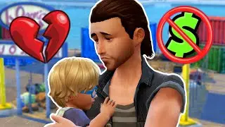 Can a Teen Raise His Infant Brother Alone in a Junkyard? Sims 4 Rags to Riches LP #1 