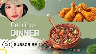 STEW OXTAIL AND FRIED CHICKEN 