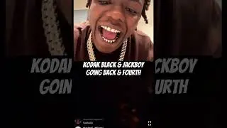 Kodak Black & Jackboy Going Back & Fourth Arguing #kodakblack #jackboy #1804jackboy #kodak #shorts