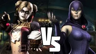 INJUSTICE Versus! Harley QUINN Vs Raven