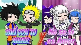 No se si es amor y Salí con tu mujer // memes // gacha club 👍😎🤭🤭