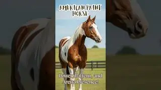 These horses are known for their calm temperament and strong, athletic build. #shorts
