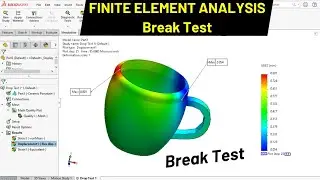 FEA Break Test in SOLIDWORKS | Robo CAD