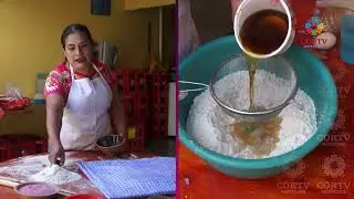 Elaboración de los buñuelos oaxaqueños