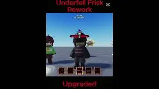Sneak peak Underfell frisk - Undertale last corridor #roblox #ulc #sans #undertalelastcorridor