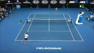 El mejor punto de federer en el Australia Open 2017