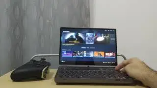 Steam Deck's Gamepad UI on Manjaro as Application