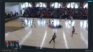 Lucas Grimsley #4 OUTSCORING OPPONENTS in STATE Playoff Game. Sewickley Academy Basketball co2026 Jr