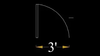How to make a door in AutoCAD