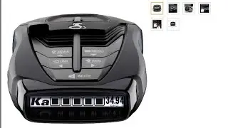 Cobra RAD 480i Laser Radar Detector &ndash; Long Range Detection, Bluetooth, iRadar App, LaserEye Front