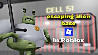 ESCAPING THE ALIEN BASE in Roblox! 👽🚨 (Intense Escape Game) (URDU/HINDI)