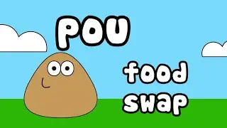 Food swap de Pou #naughty #gameplay #android 
