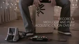 Create percussion loops with the EC-10M ELCajon