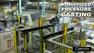 Robotized pressure casting - Coulage sous pression robotis&eacute;
