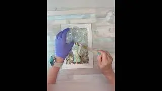 #78 Coastal Angel Resin Frame #resinforbeginners #resinart #angel 