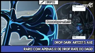 AQW | DROP DARK ARTIST'S AXE OF LEGION (1% DROP RARITY)