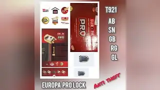 main door lock EUROPA...... unboxing europa T921 AB, SN, GB, RG, GL  locks..........,,,