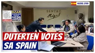 DuterTEN candidates, nanguna sa OFW online votes sa Spain | via Anton Cero