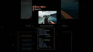 Hover Effect Css | Webdevelopment | Frontend    #coding #css #frontend #webdevelopment #programming