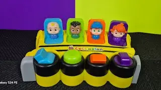 Asmr Cocomelon Pop & Play Pals - Unboxing Toys & Review #asmr #cocomelon #Unboxing #toys #learning