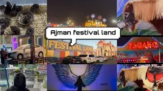 AJMAN FESTIVAL LAND/rides in ajman festival city/ajman festival land illuminations/UAE