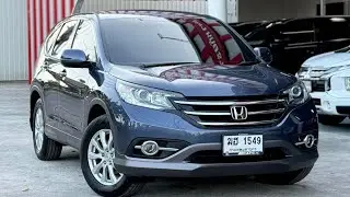 ผ่อน5,900👉CRV G4 รถครอบครัว มือเดียว เกรดAAA👉Honda CRV 2.0S ขับ2WD สเปคเดิมโรงงานทั้งคัน 2012 