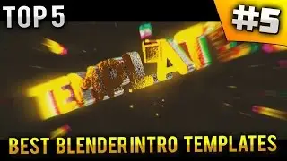 TOP 5 Best Blender Intro templates #5