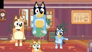 Hopping around Bandits Office 🤣 Bluey Lets Play 🐶 Bluey Gameplay for Kids ❤️ #blueyletsplay #bluey 