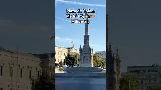 Plaza de Col&oacute;n, madrid 🇪🇸