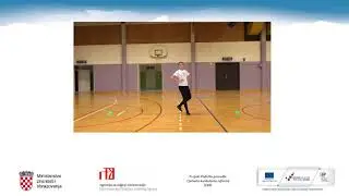 TZK 6. r. OŠ - Ritmičke kretnje: Različita kretanja uz glazbu, Hodanje i trčanje uz ritam. Badminton