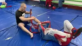Разминка перед днем борьбы, 30 встреч по 30 секунд. Было жарко🔥