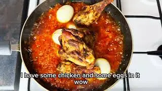 The authentic yam, and sauce with easy recipe.