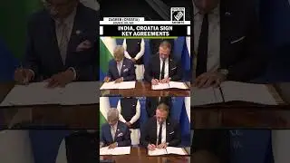 India and Croatia sign major agreements in presence of PM Modi and PM Plenković in Zagreb