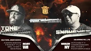 TONE MONTANA VS SNAKE EYEZ SMACK/ URL BATTLE | URLTV