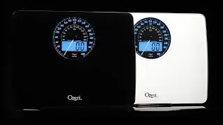 Ozeri Rev Digital Bathroom Scale with Electro-Mechanical Weight Dial and 50 gram Sensor Technology