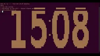 Console Talking music_clock.py