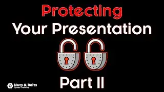 How to Protect A PowerPoint Presentation (PowerPoint Picture Presentation)