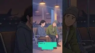A Real Airport Conversation That Teaches Natural English #shorts #shortvideo #viral