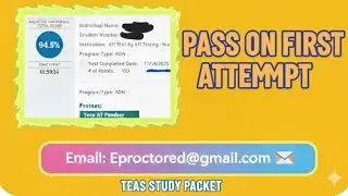 Как я набрал 94,5% на экзамене ATI TEAS 7 2025-26 | Пошаговое руководство по сдаче с первой попытки