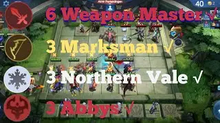 Combo best synergy Weapon Master Magic Chess