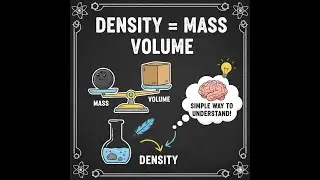 What is Density? Mass and Volume Explained  #Education #Science #LearnOnYouTube #Facts #DidYouKnow