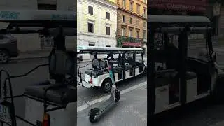 Golf cart tour of Rome was fantastic!! #rome #travel #travelvlog #traveling #italy #customtours