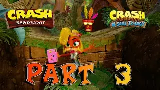 🎮 لعب متواصل وتحديات مجنونة!  Crash Bandicoot N. Sane Trilogy Gameplay part 3