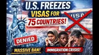 Global Impact: US Freezes Visa Applications from 75 Nations
