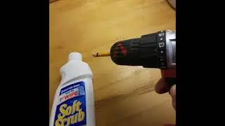 How to polish the lens in a doorbell camera.