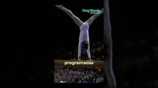 The perfect gymnast #olympics #olympicgames #nadiacomaneci