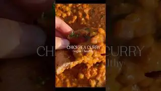 Easy Dinner for Winters, Chickpea Curry Vegan & Delish #indian #food #easyrecipe #dinner #shorts