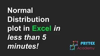 Normal Distribution plot in Excel in less than 5 minutes!